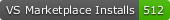 VSMarketplace Installs