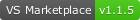 VS Code Marketplace Version
