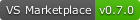 VS Code Marketplace Version