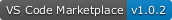 VS Code Marketplace Version