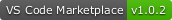 VS Code Marketplace Version